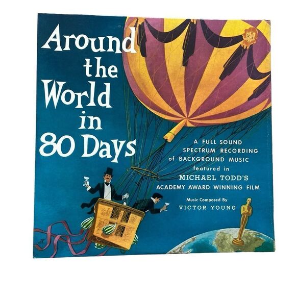 RARE VICTOR YOUNG AROUND THE WORLD IN 80 DAYS LP SOUNDTRACK VINYL RECORD - Picture 4 of 12